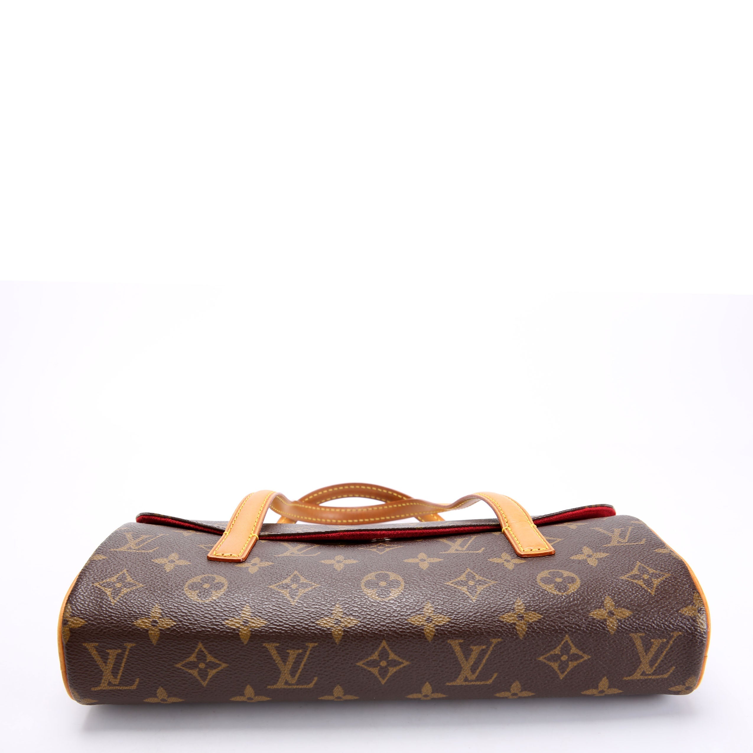 Sonatine Bag Monogram Brown/Red