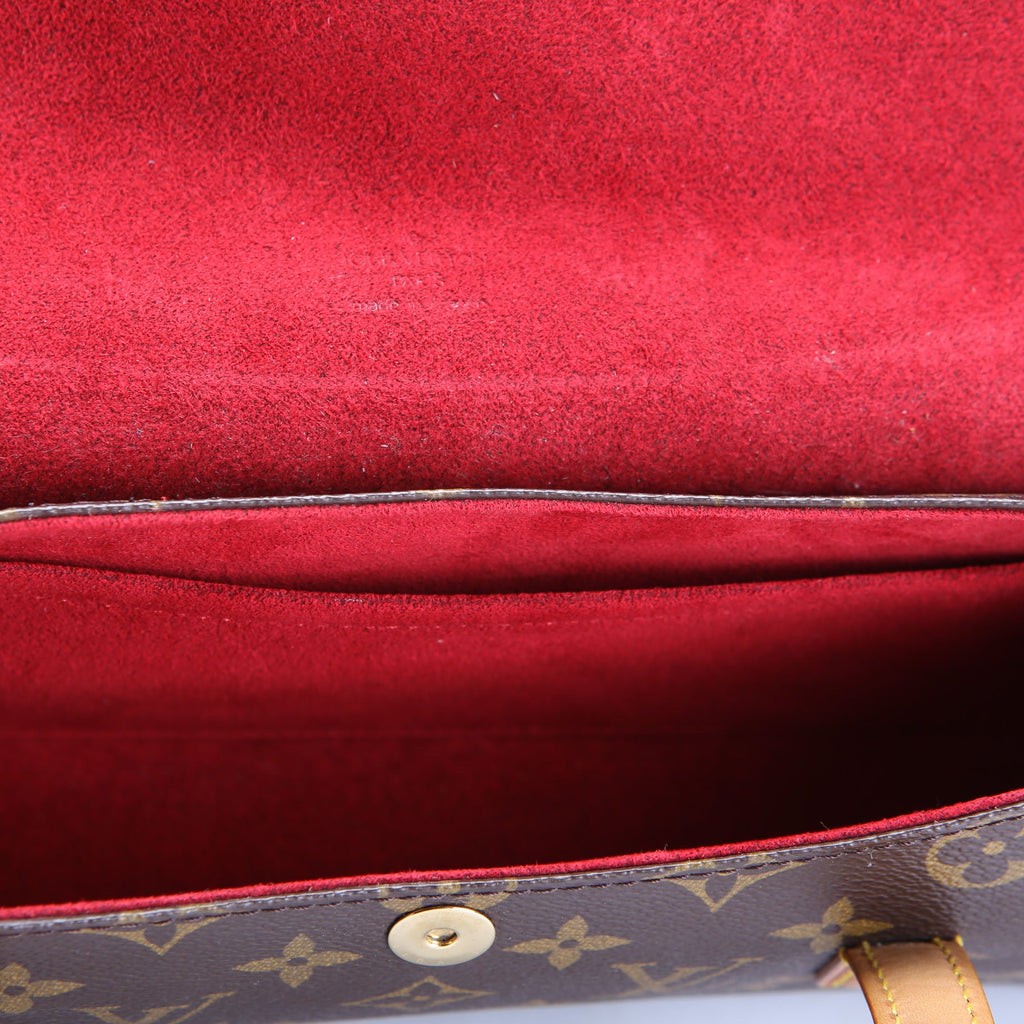 Sonatine Bag Monogram Brown/Red