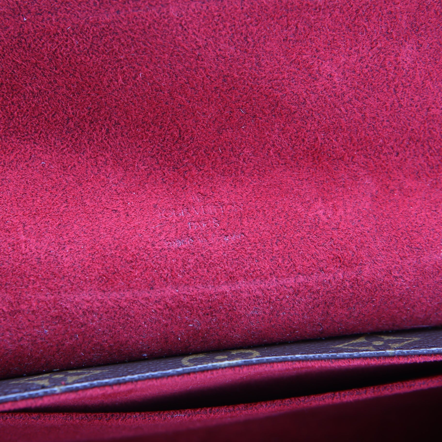 Sonatine Bag Monogram Brown/Red