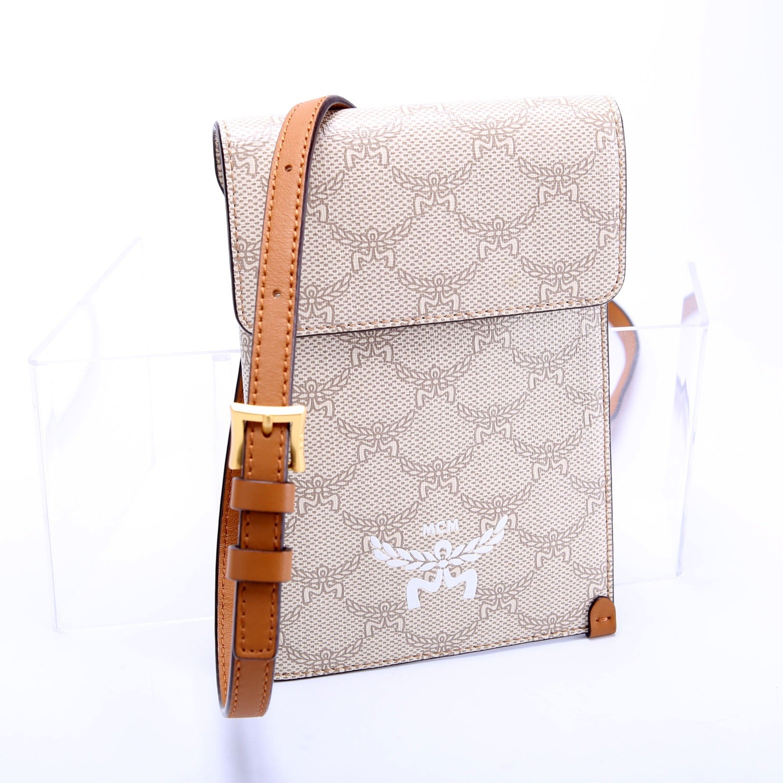 Himmel Lanyard Crossbody Beige