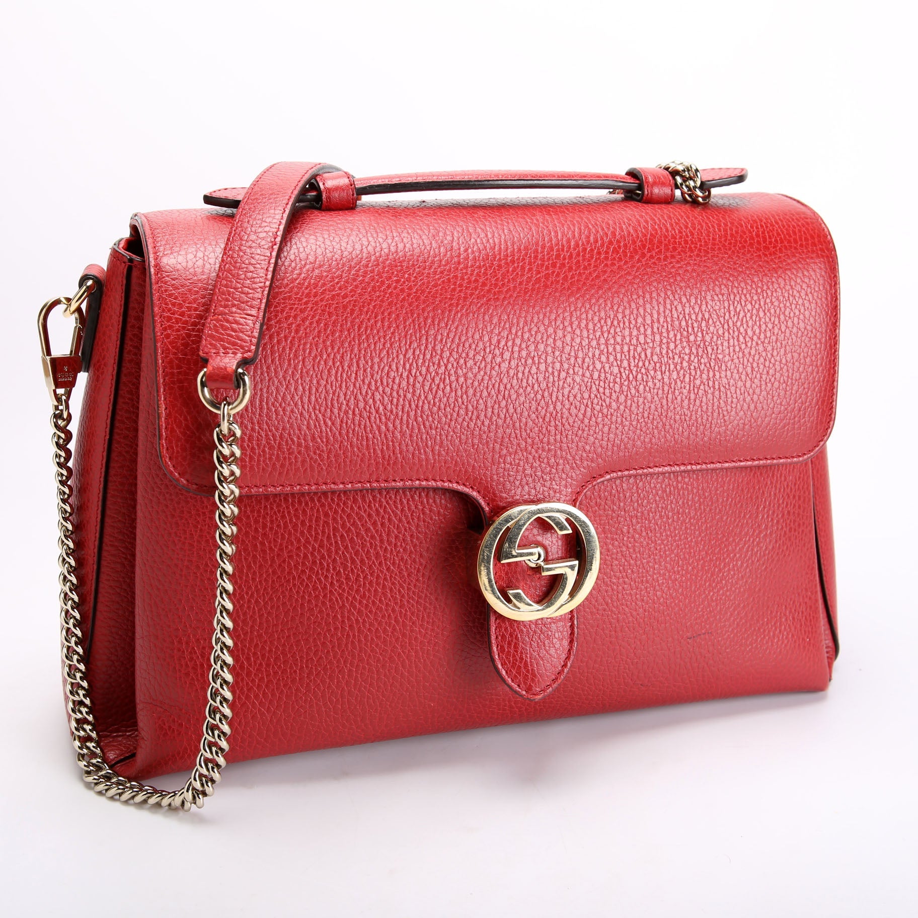 Gucci 510306 Large Interlocking GG Shoulder