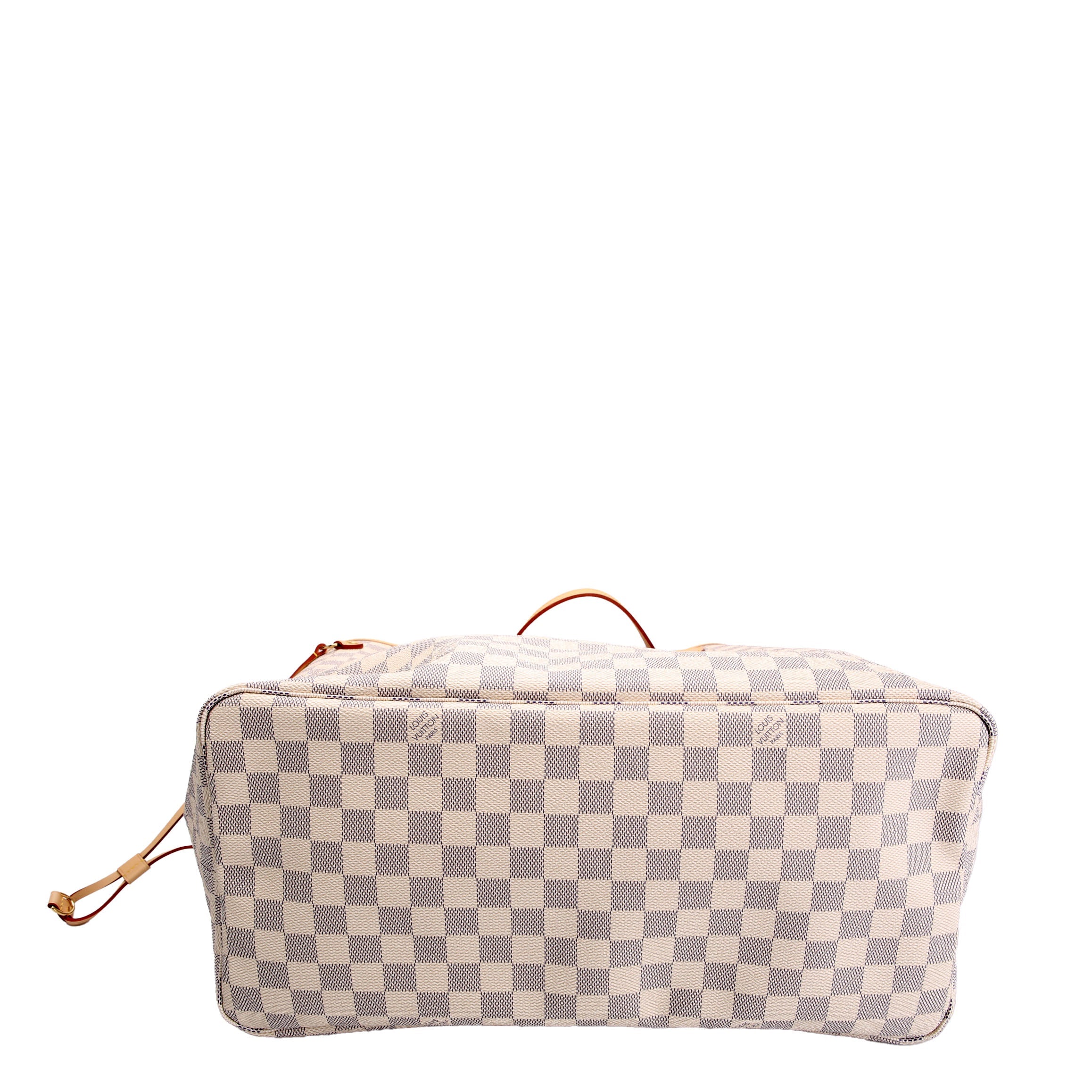 Neverfull With Wallet GM Damier Azur Pink