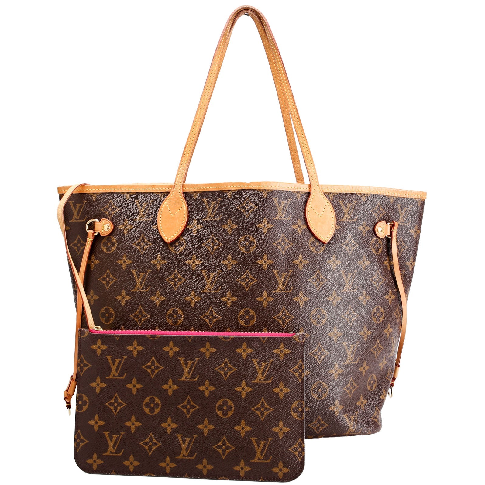 Neverfull With Wallet MM Monogram