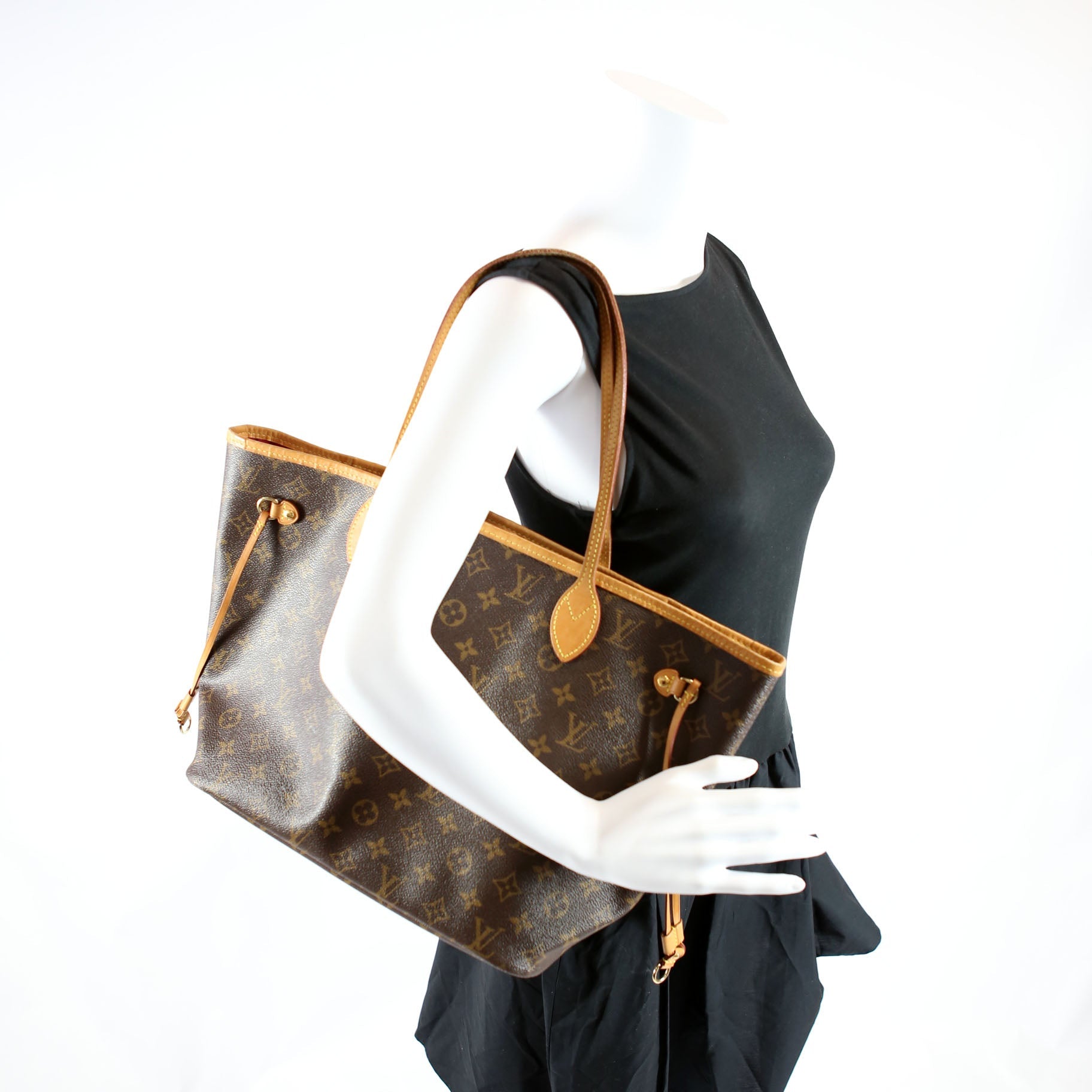 Neverfull With Wallet MM Monogram