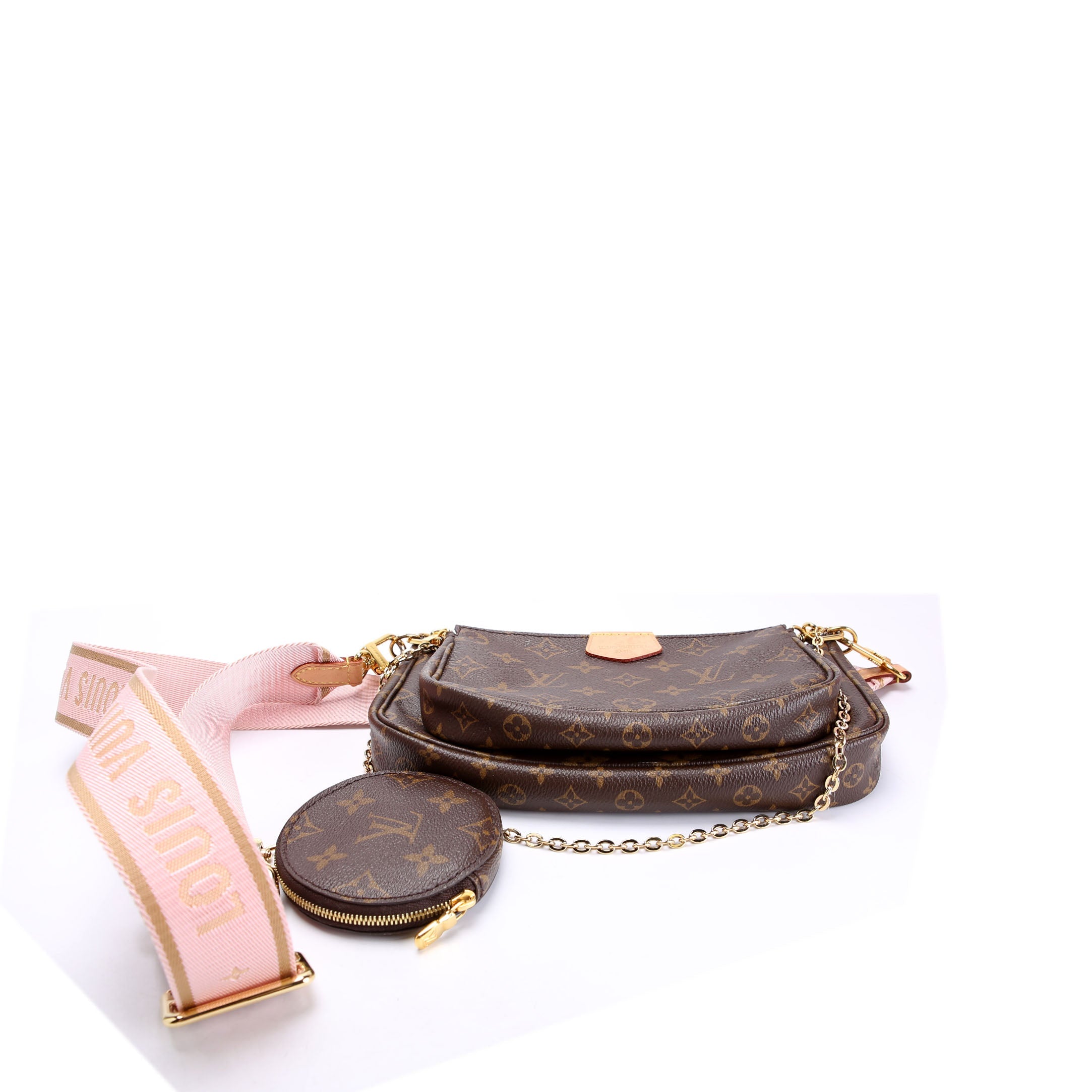 Multi Pochette Monogram Pink