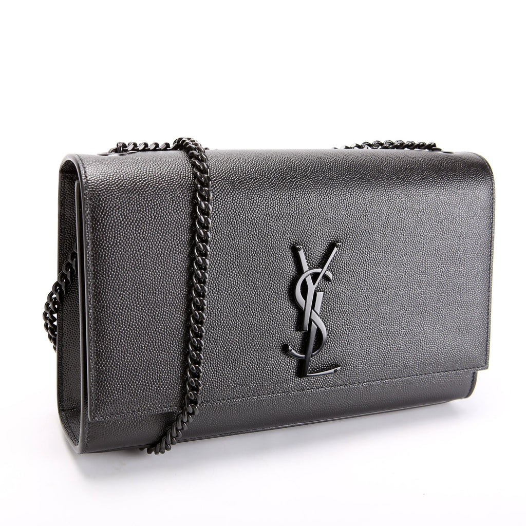 Kate Satchel Grain Medium 364021 Black