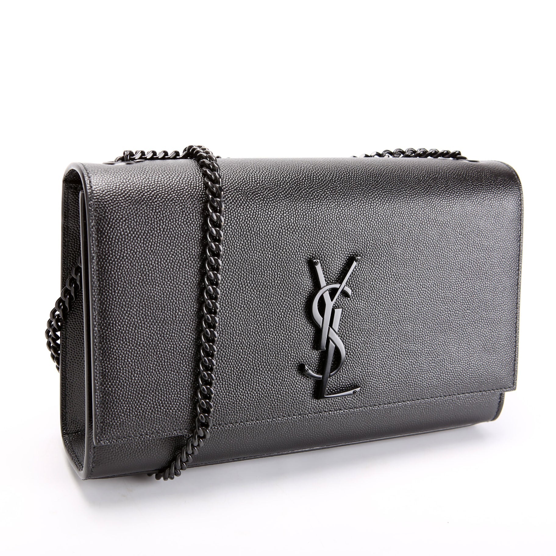 Kate Satchel Grain Medium 364021 Black