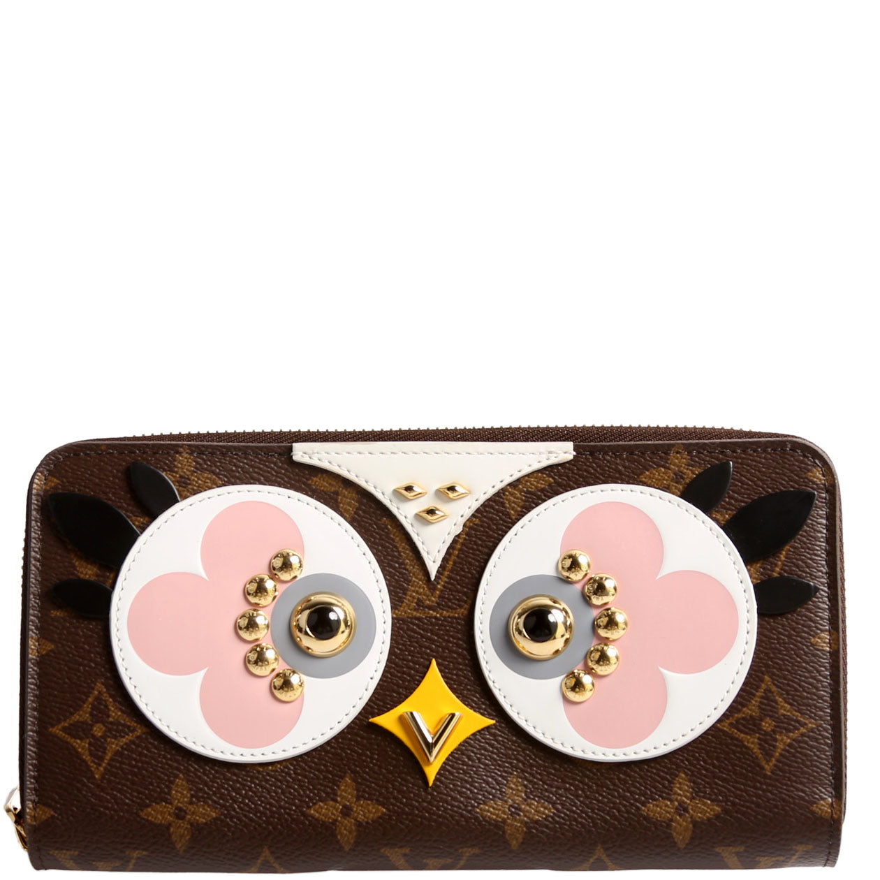Zippy Wallet Lovely Birds Monogram