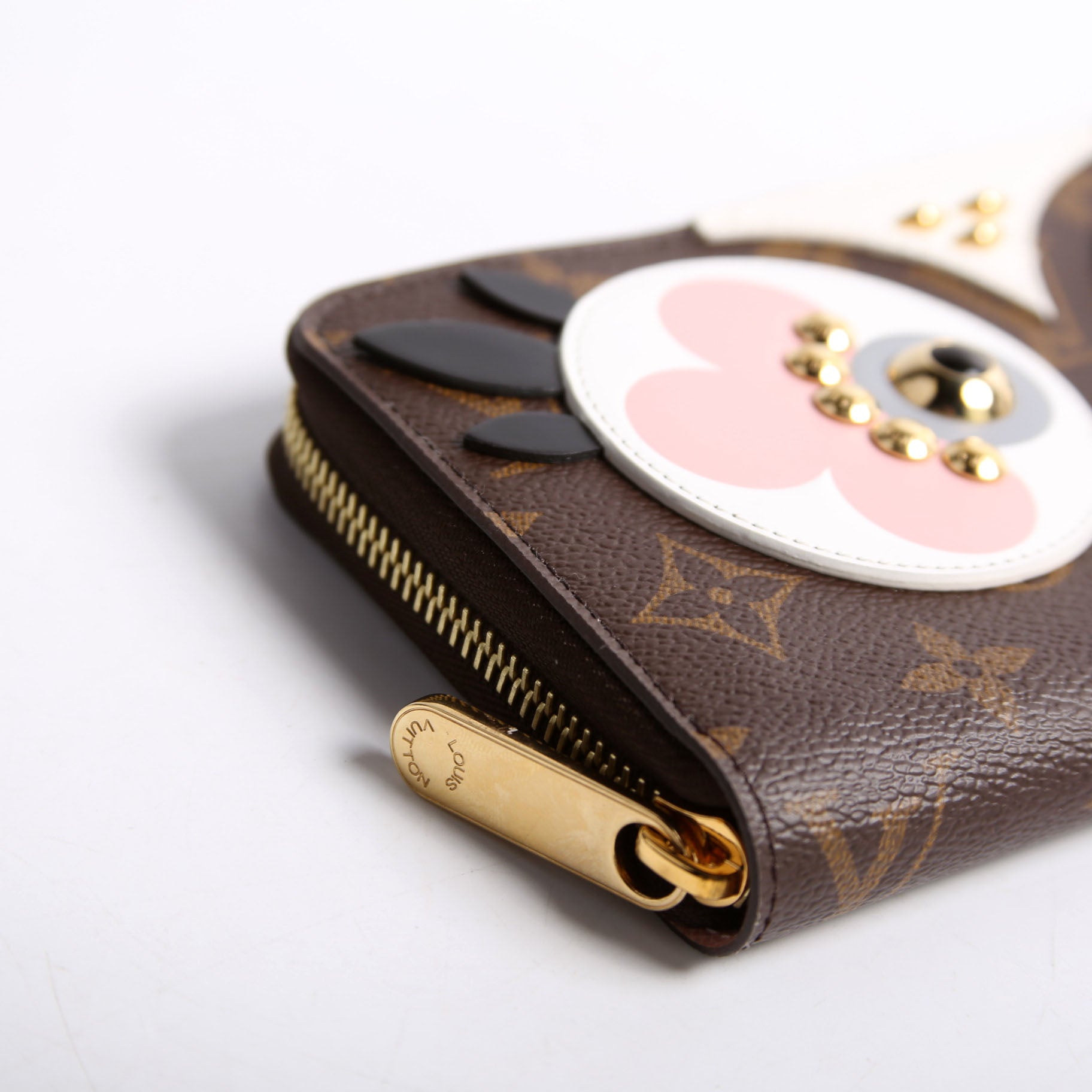 Zippy Wallet Lovely Birds Monogram