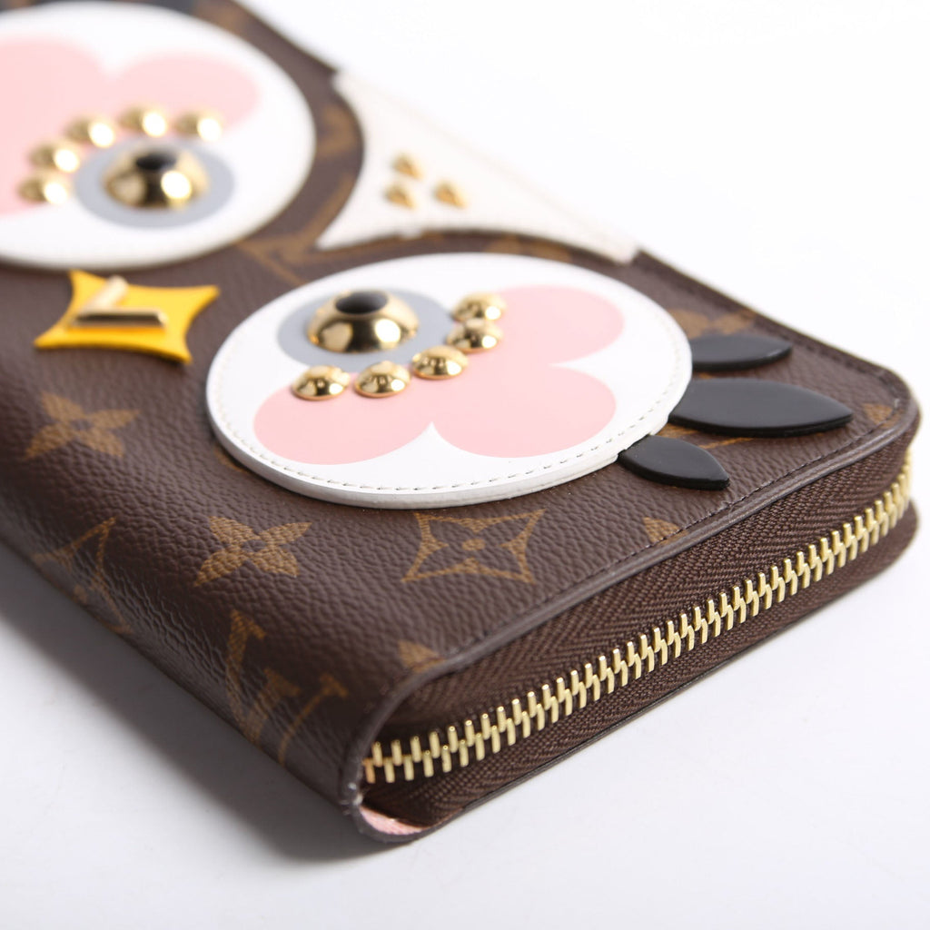 Zippy Wallet Lovely Birds Monogram