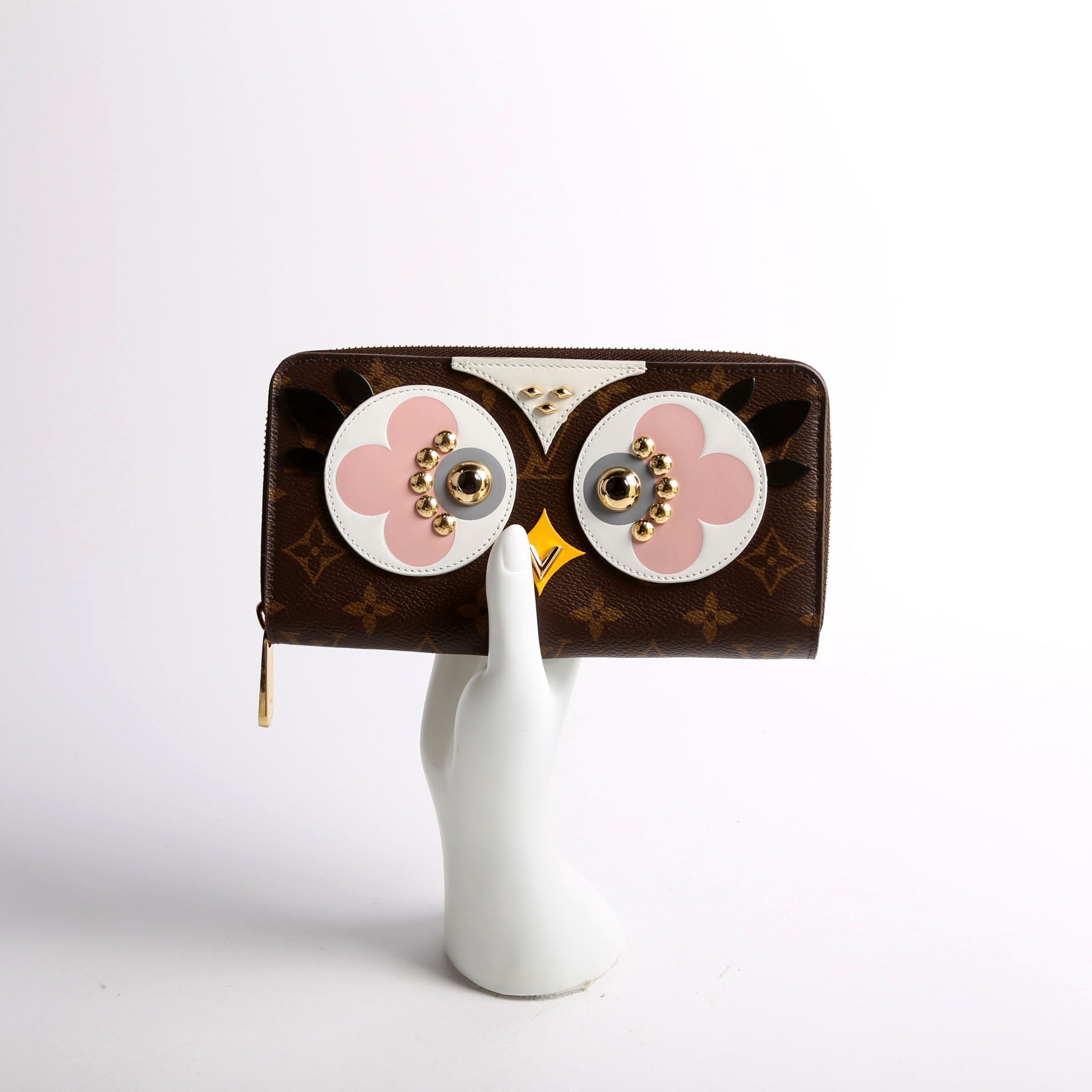 Zippy Wallet Lovely Birds Monogram