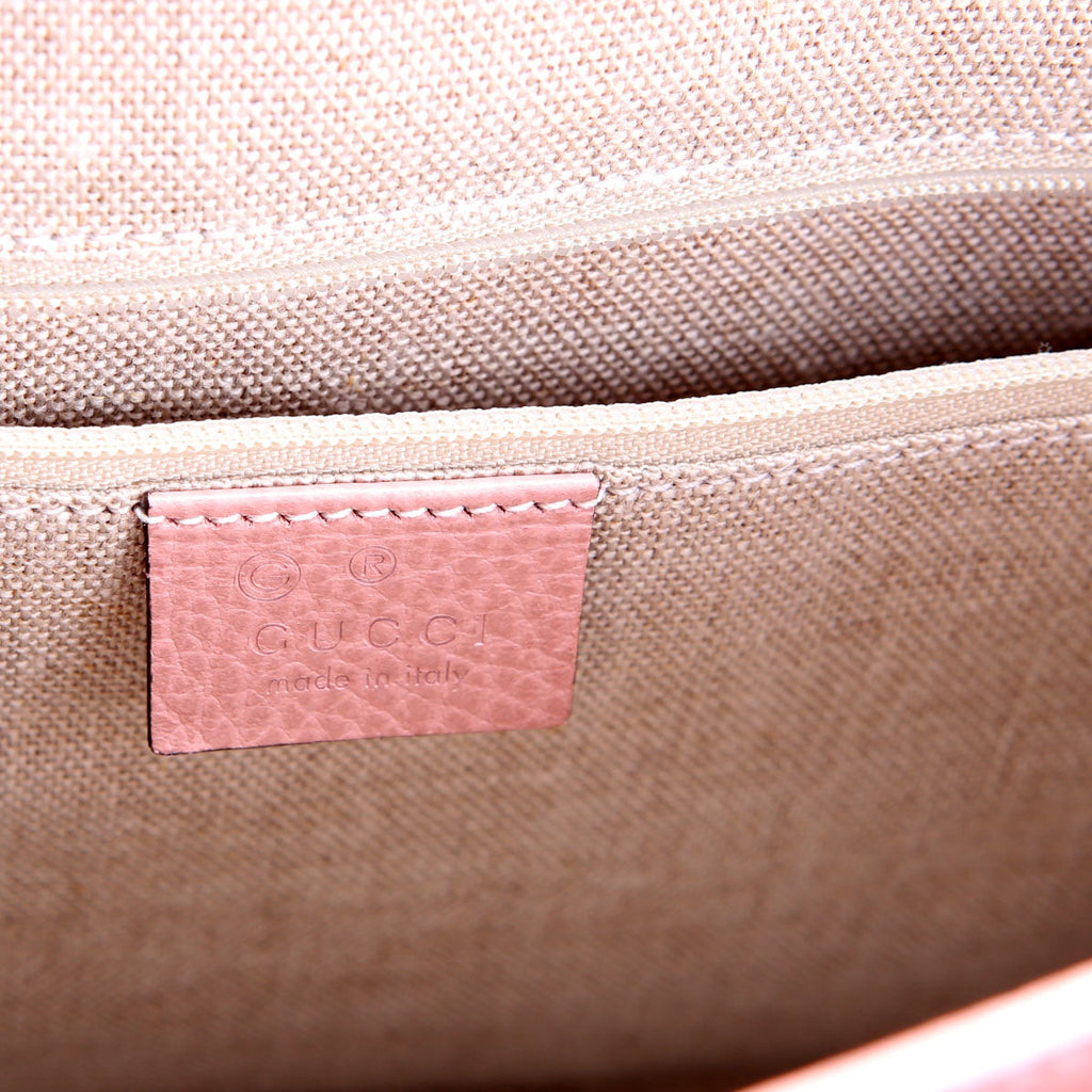 510306 Large Interlocking GG Shoulder Pink