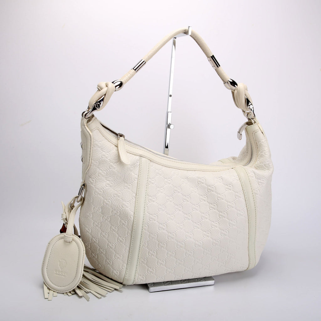 240261 Techno Horsebit Hobo Ivory