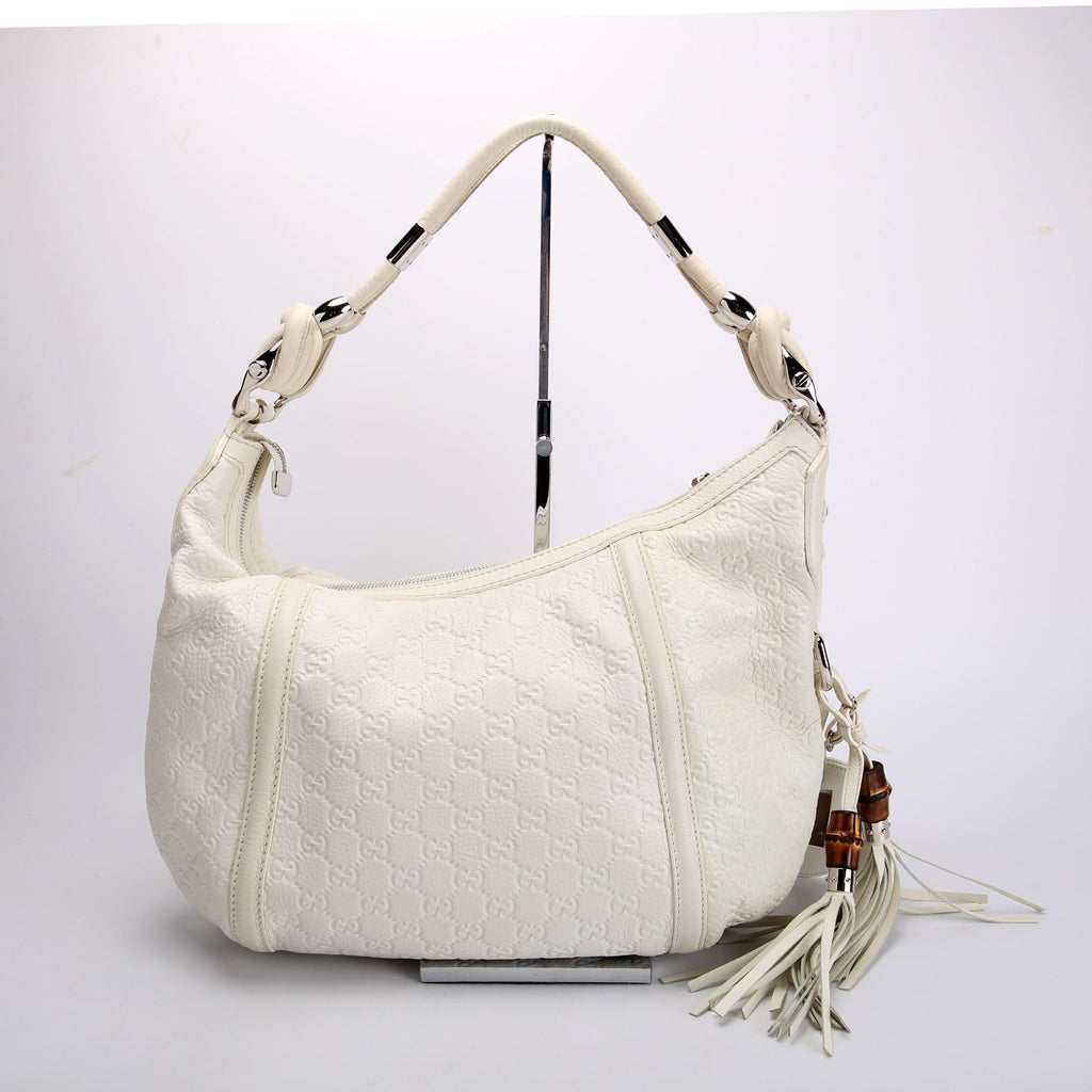 240261 Techno Horsebit Hobo Ivory