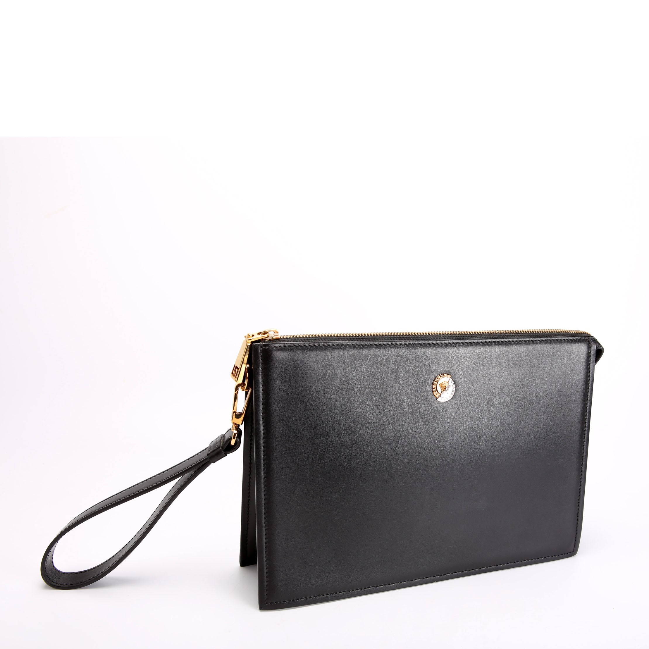 Tribute Icon Zip Pouch/Wristlet Black