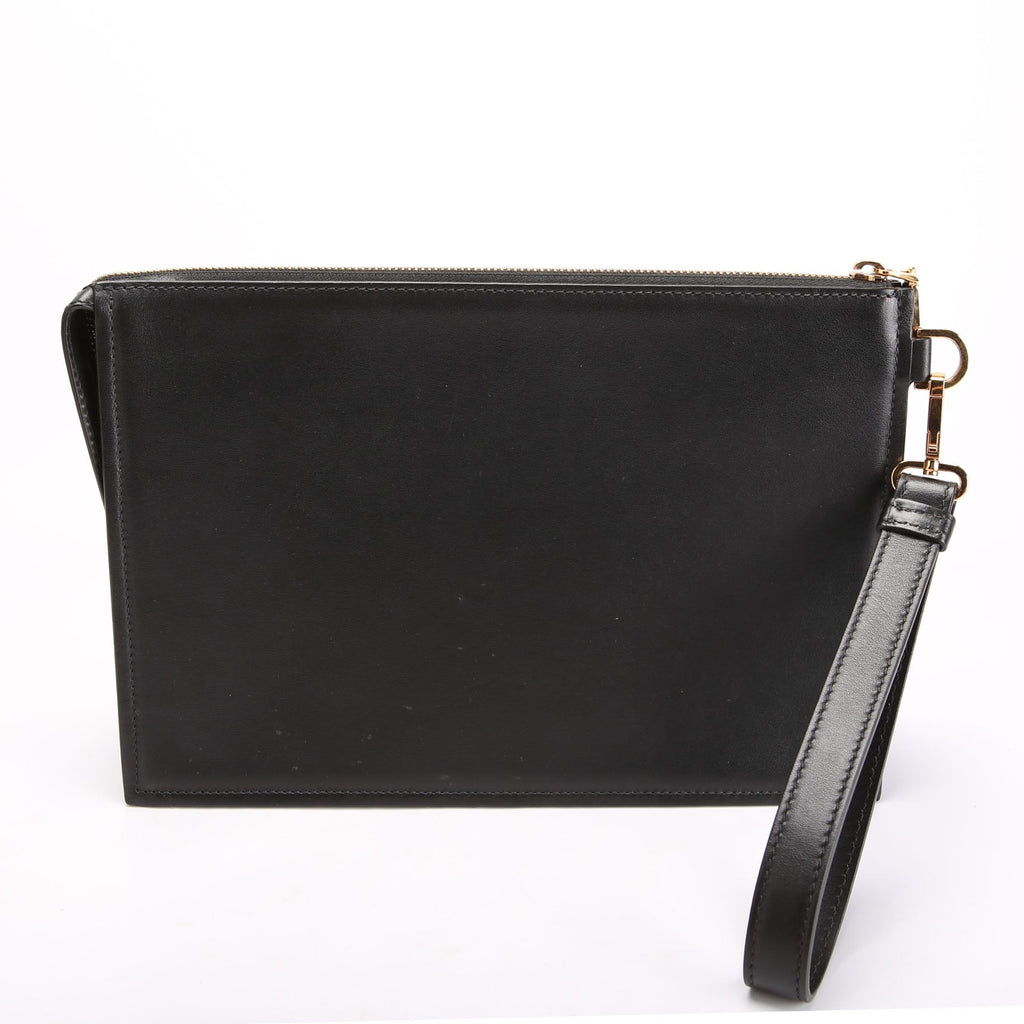 Tribute Icon Zip Pouch/Wristlet Black