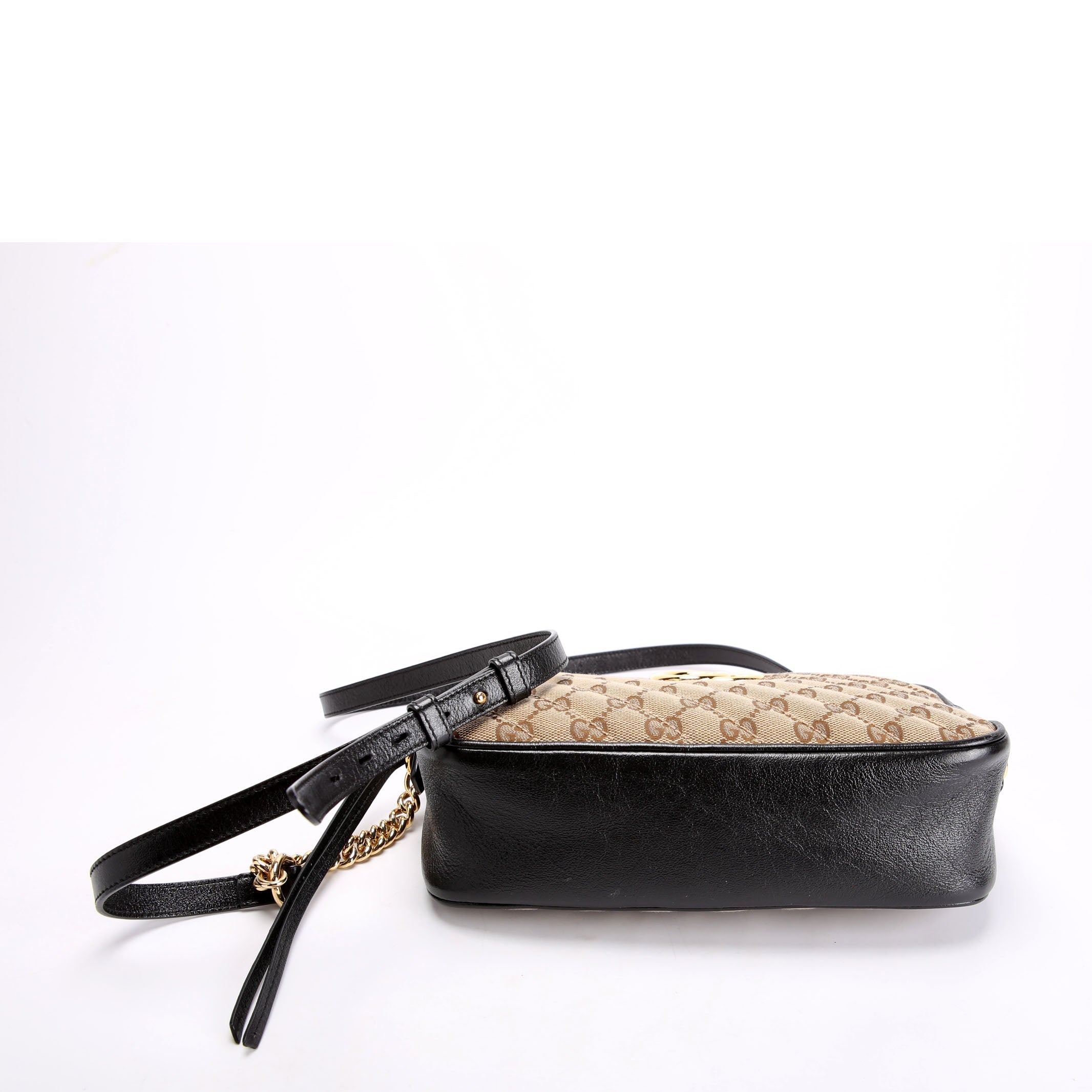 447632 Marmont Small GG Canvas Camera