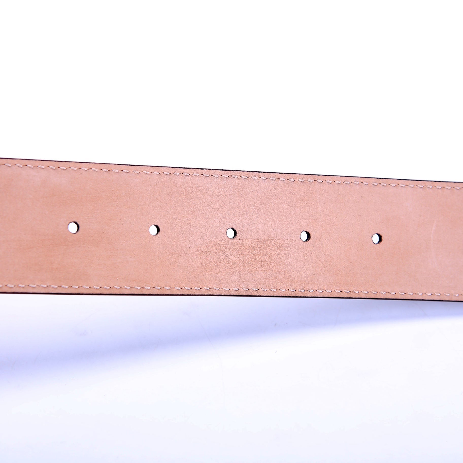 411924 GG Supreme Belt Size 9036 Beige