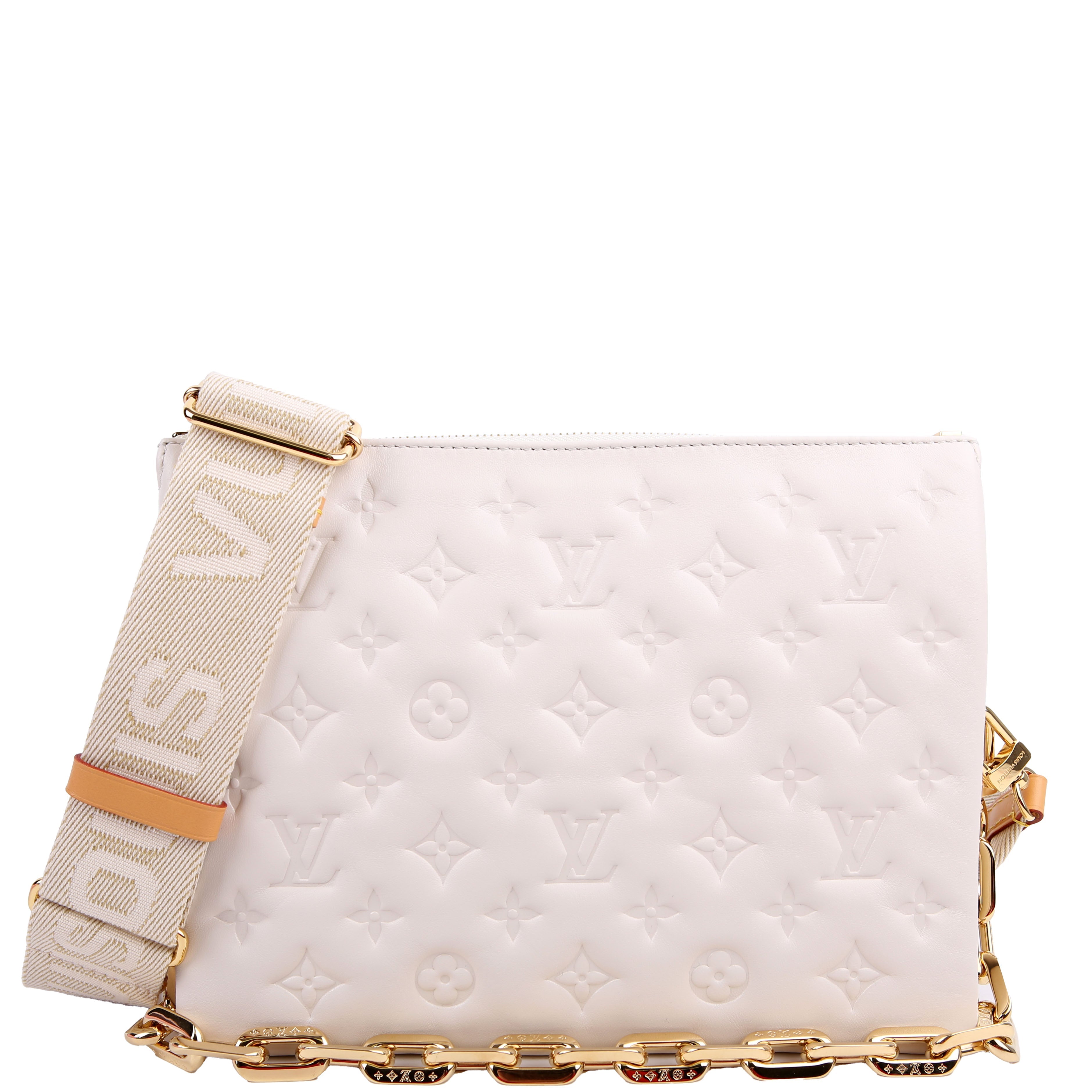 Coussin PM NV Lambskin White