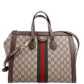 Gucci 524537 Ophidia GG Medium Tote Brown