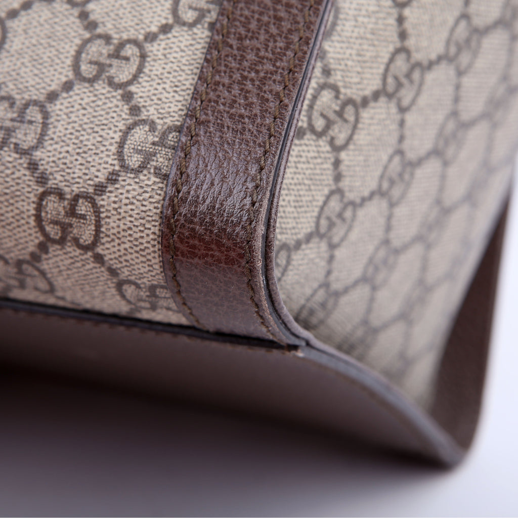 Gucci 524537 Ophidia GG Medium Tote Brown