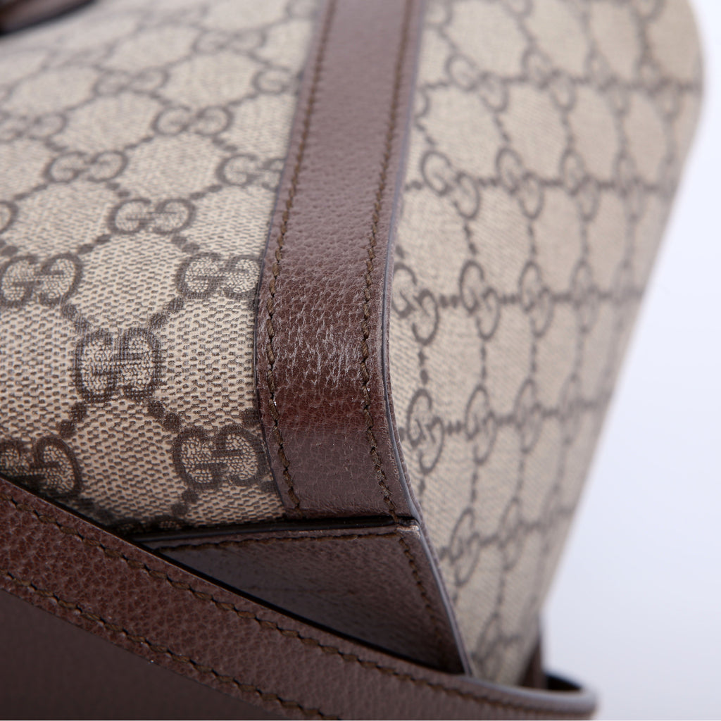 Gucci 524537 Ophidia GG Medium Tote Brown