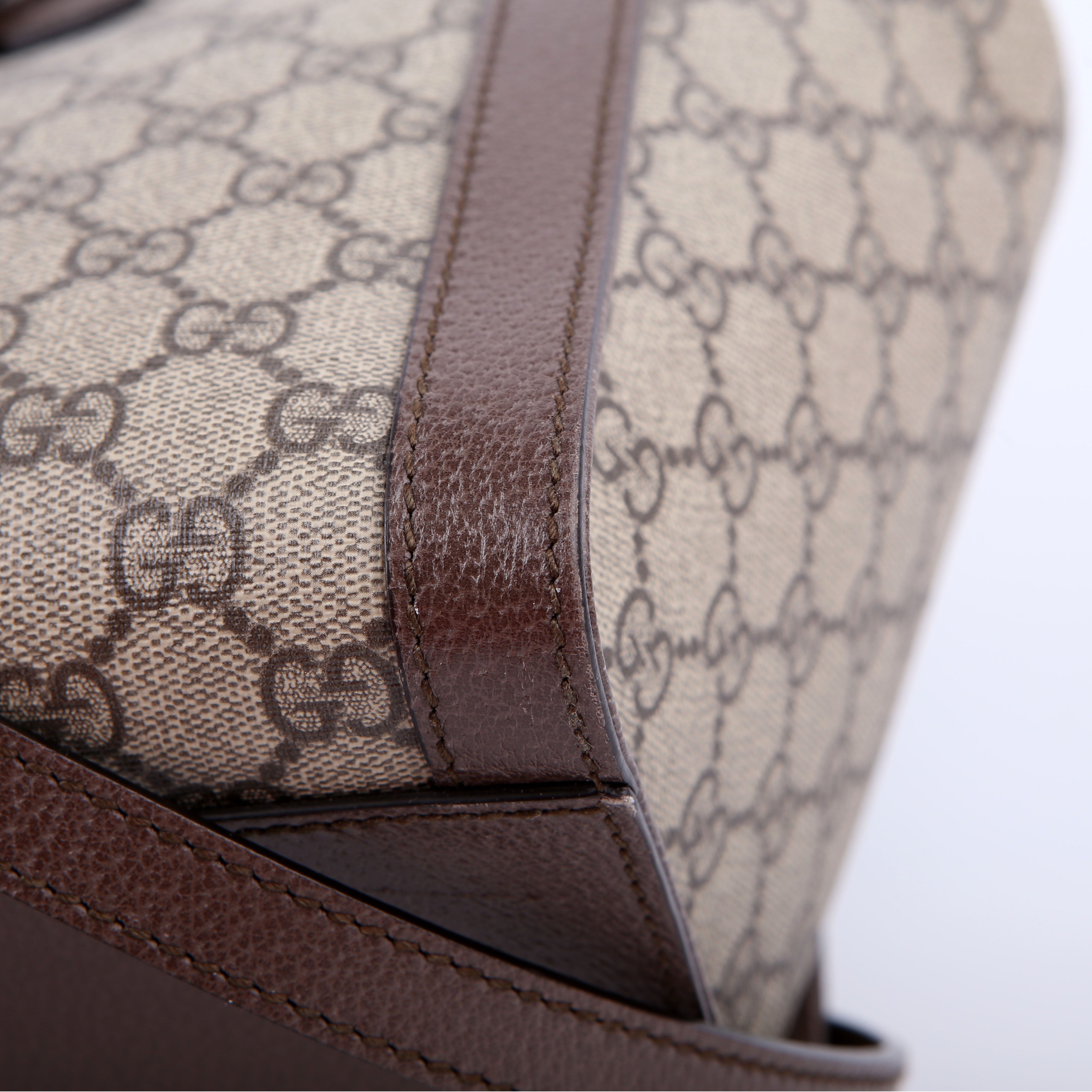 Gucci 524537 Ophidia GG Medium Tote Brown