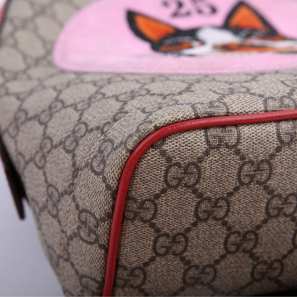 Gucci 495621 GG Supreme Bosco Backpack