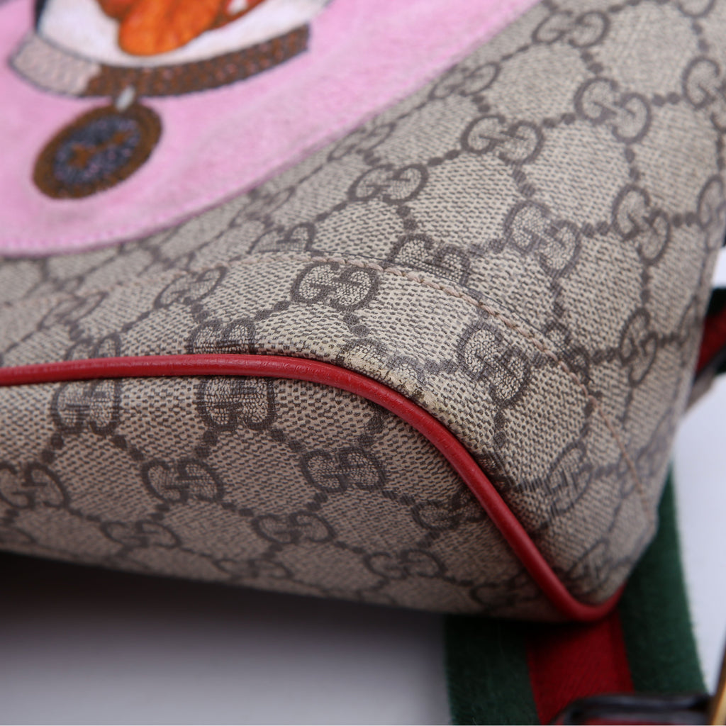 Gucci 495621 GG Supreme Bosco Backpack