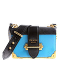 1BD045 Cahier Small Calfskin/Saff Black/Blue