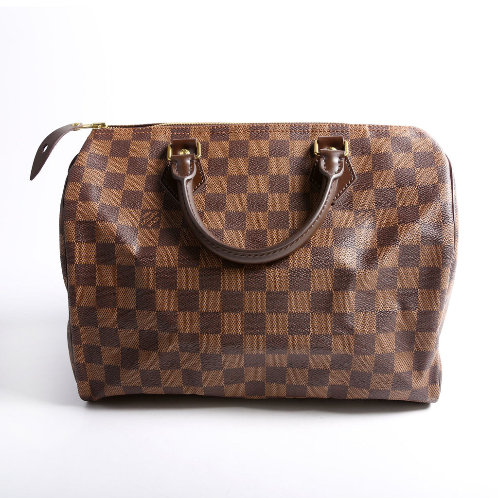 Speedy 30 Damier Ebene Brown/Red