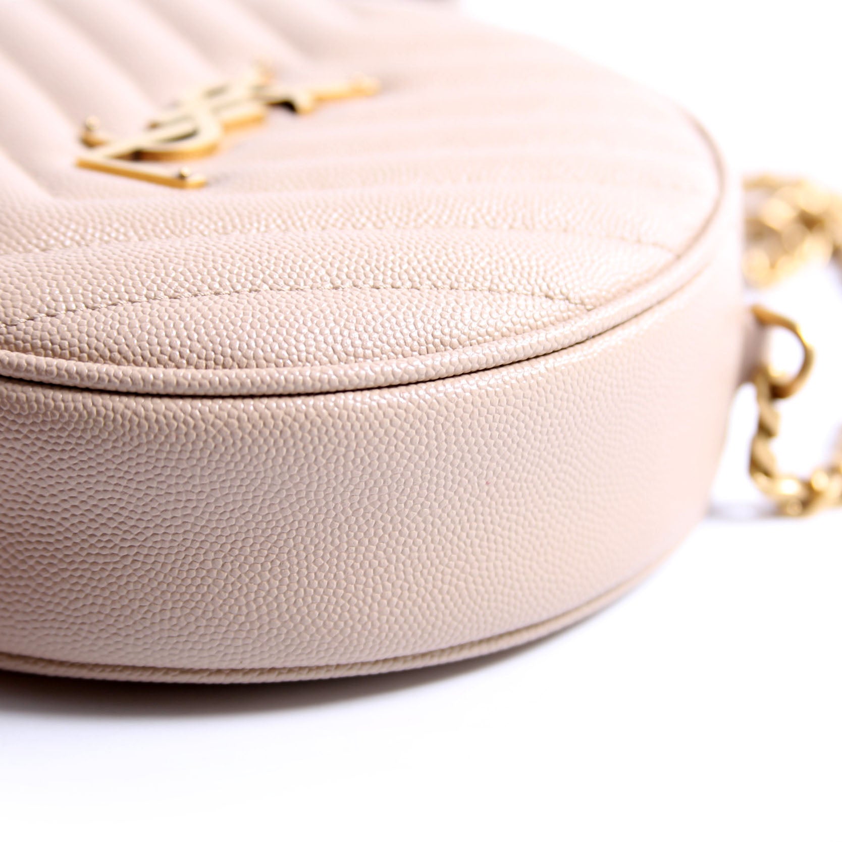 Grain De Poudre Round Camera Bag 610436 Tan