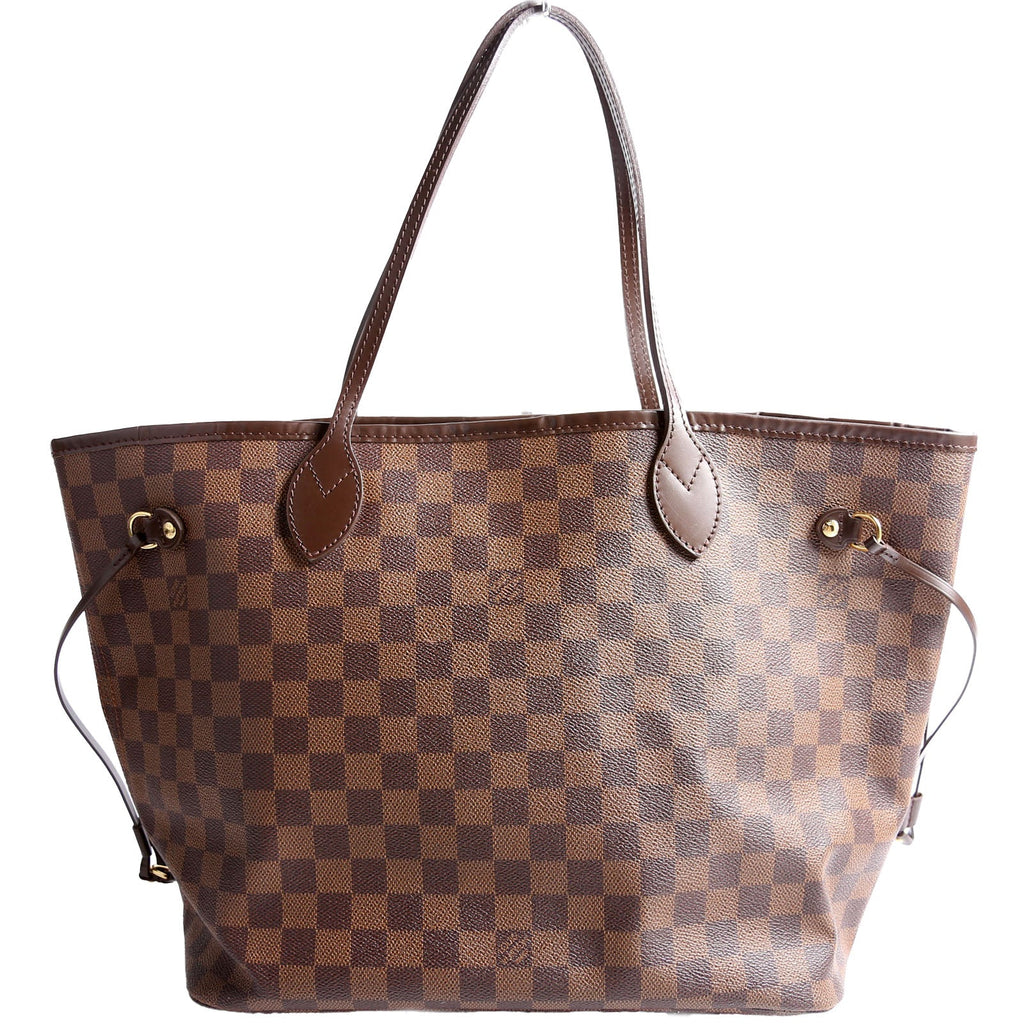 Neverfull MM Damier Ebene Brown/Red