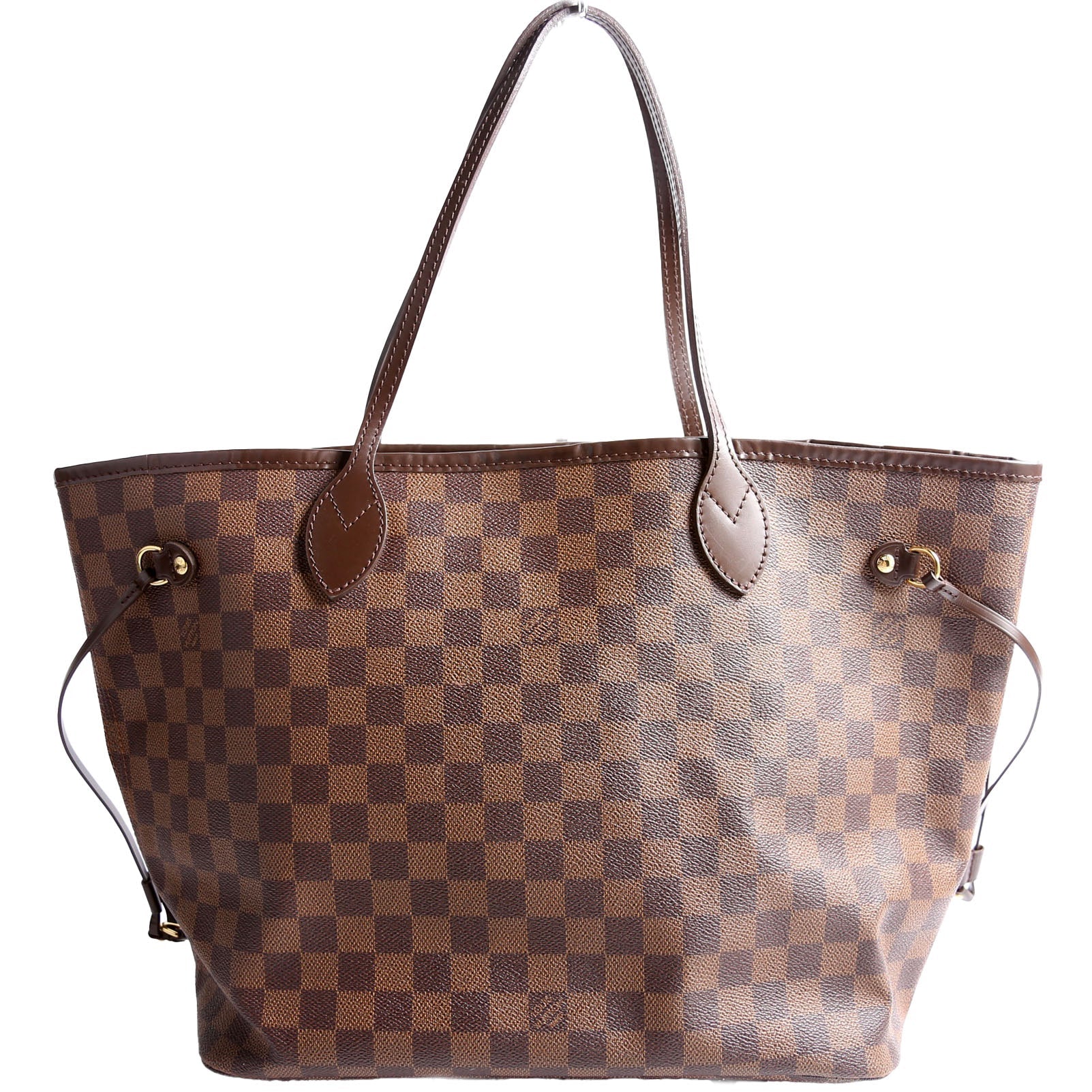 Neverfull MM Damier Ebene Brown/Red