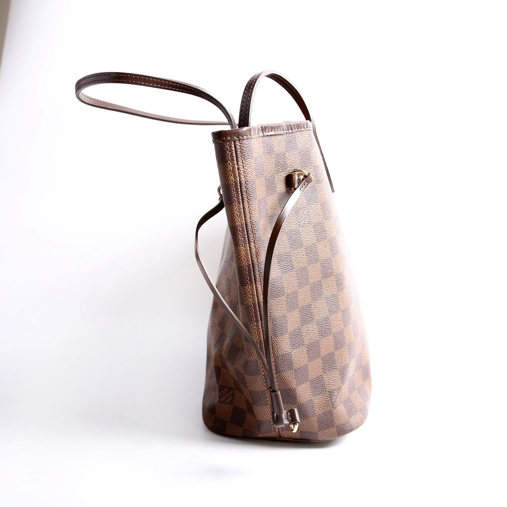 Neverfull MM Damier Ebene Brown/Red