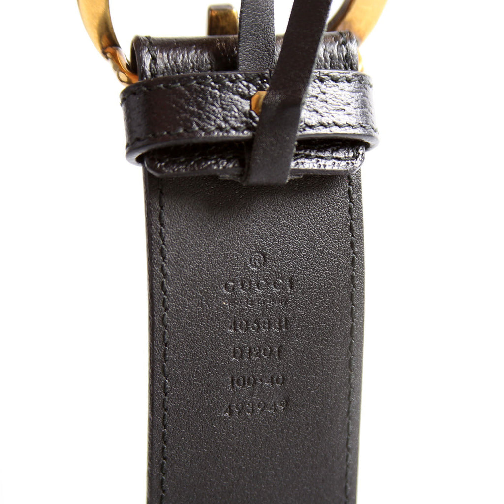 406831 GG Marmont Belt Size 100/40 Black
