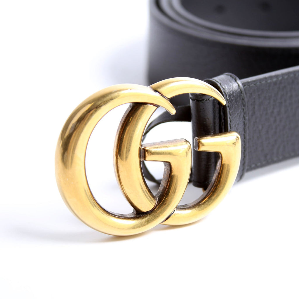 406831 GG Marmont Belt Size 100/40 Black