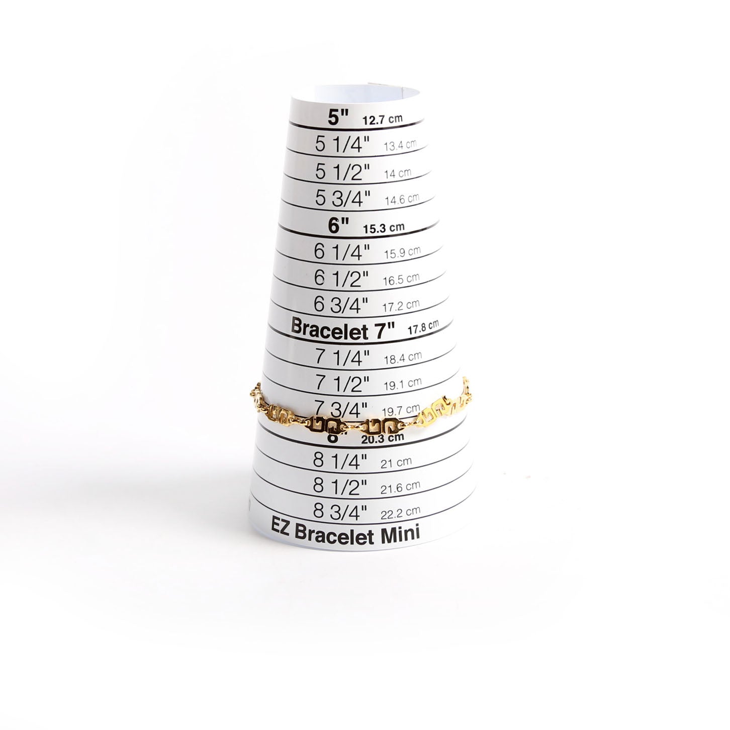 Logo Chain Link Bracelet Gold