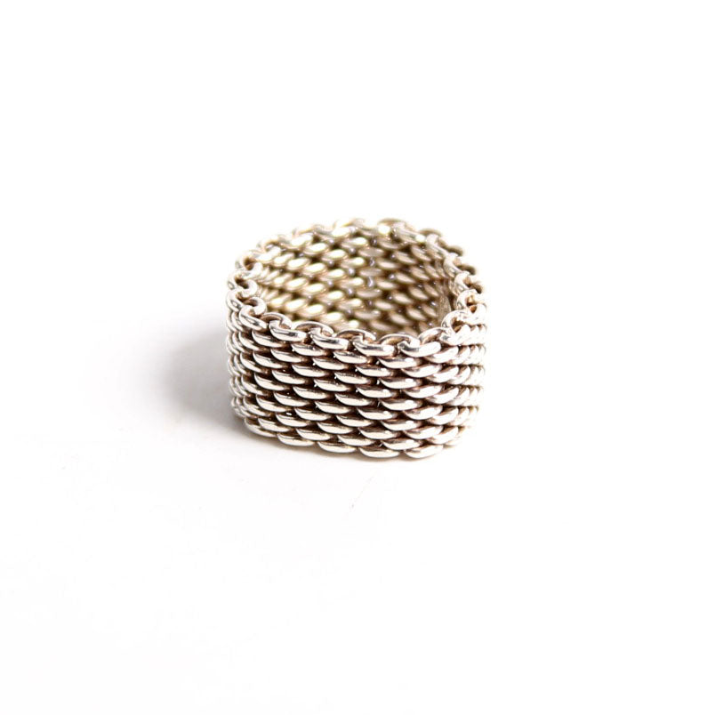 Somerset Mesh Ring 925 Size 6