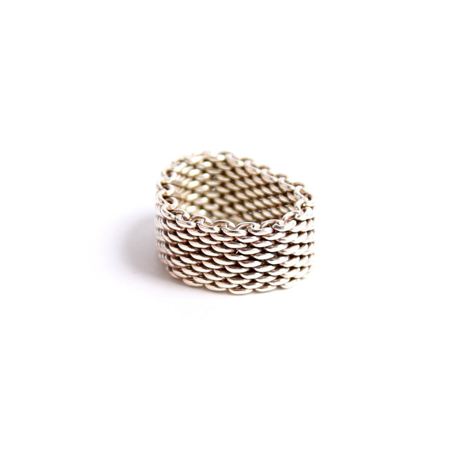 Somerset Mesh Ring 925 Size 6