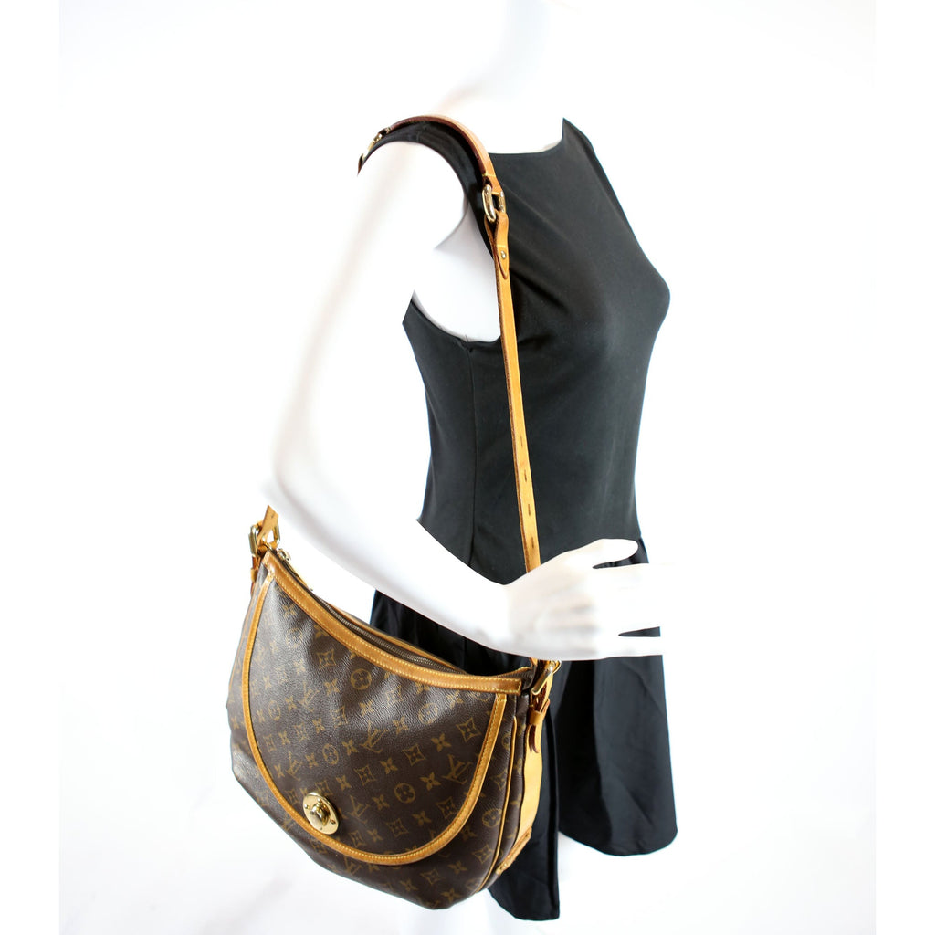 Tulum GM Monogram Brown