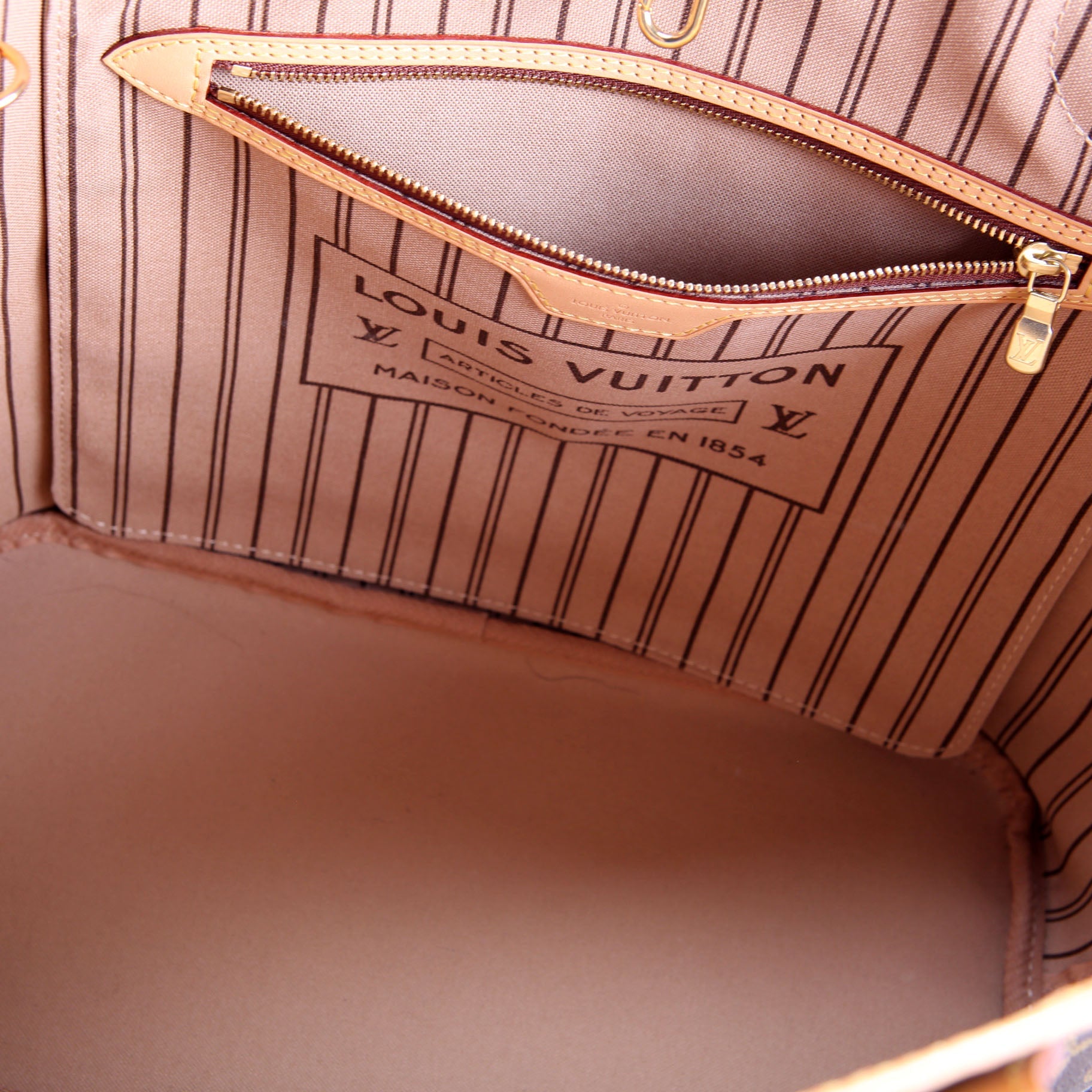 Neverfull W/ Wallet MM Monogram