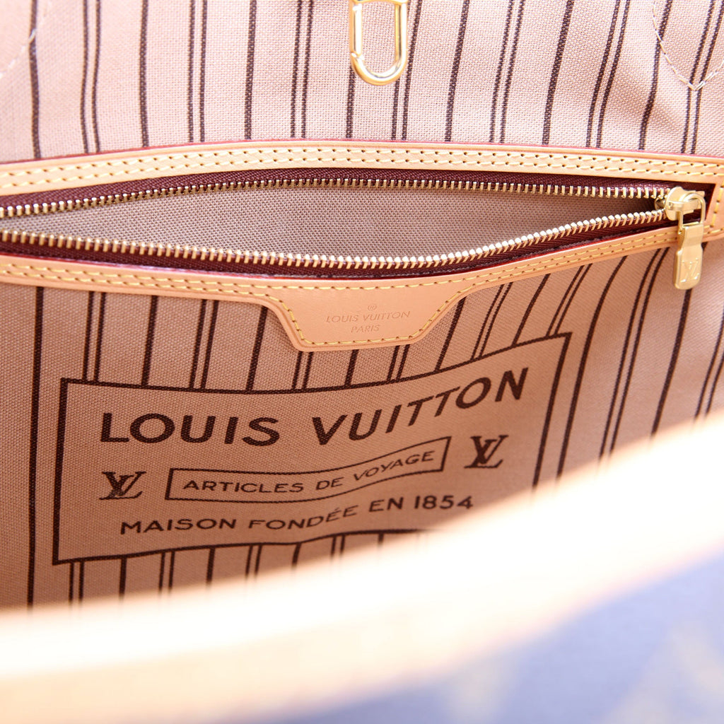Neverfull W/ Wallet MM Monogram