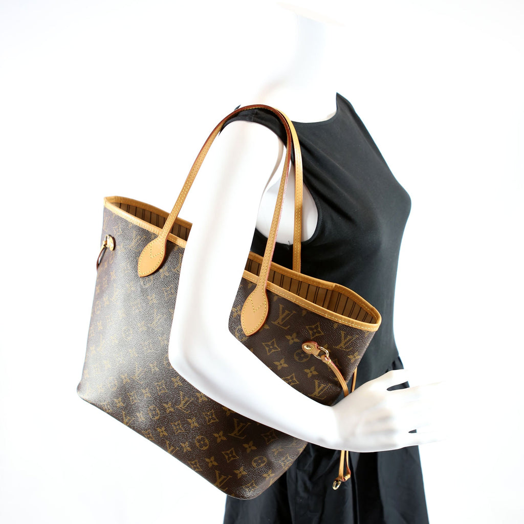 Neverfull W/ Wallet MM Monogram