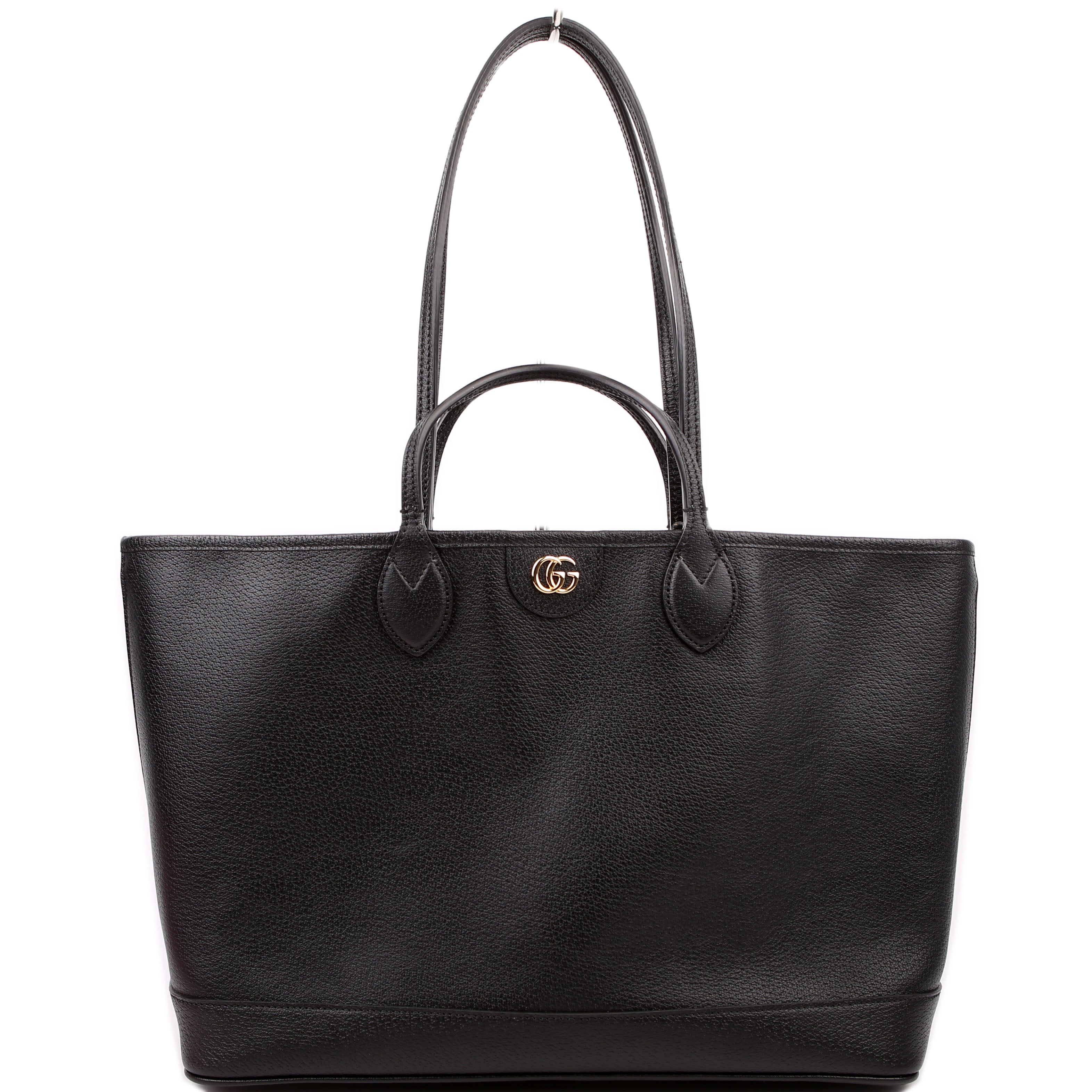 Gucci 739730 Leather Medium Tote Black
