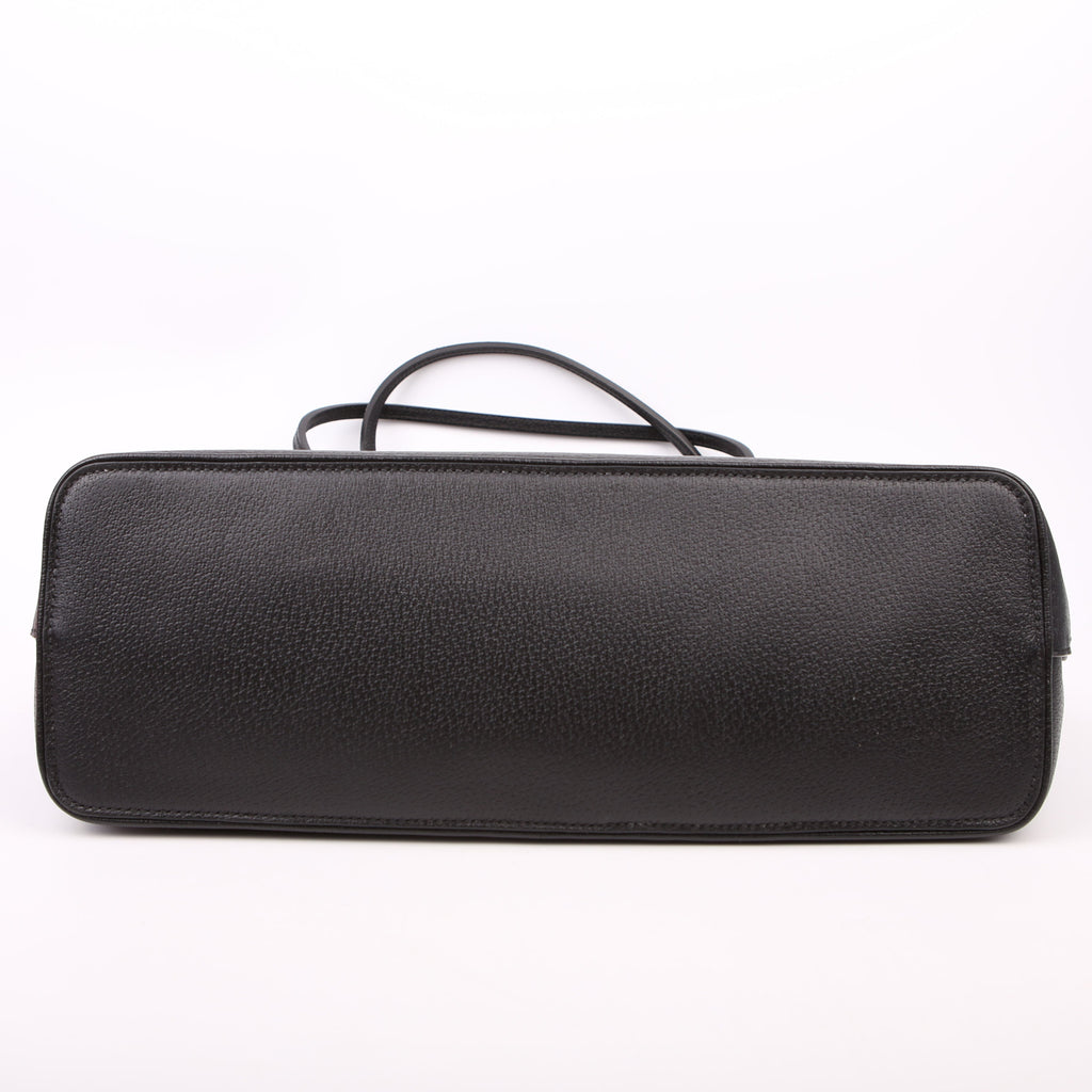 Gucci 739730 Leather Medium Tote Black