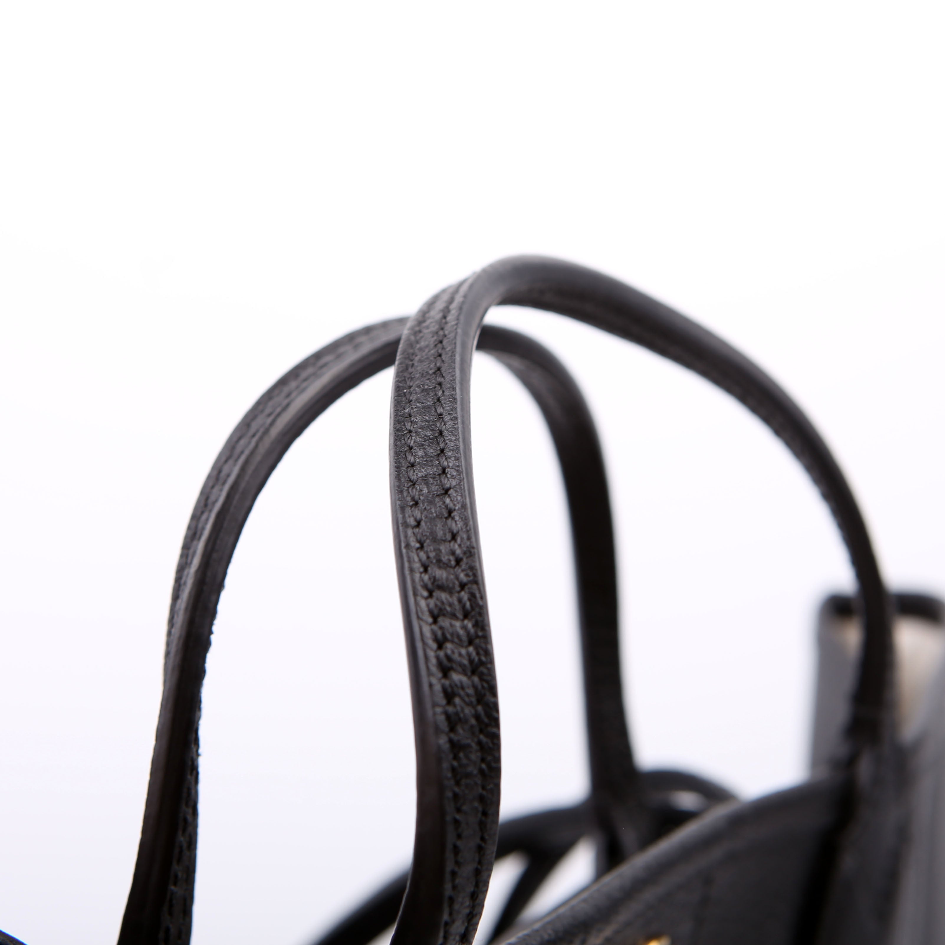 Gucci 739730 Leather Medium Tote Black
