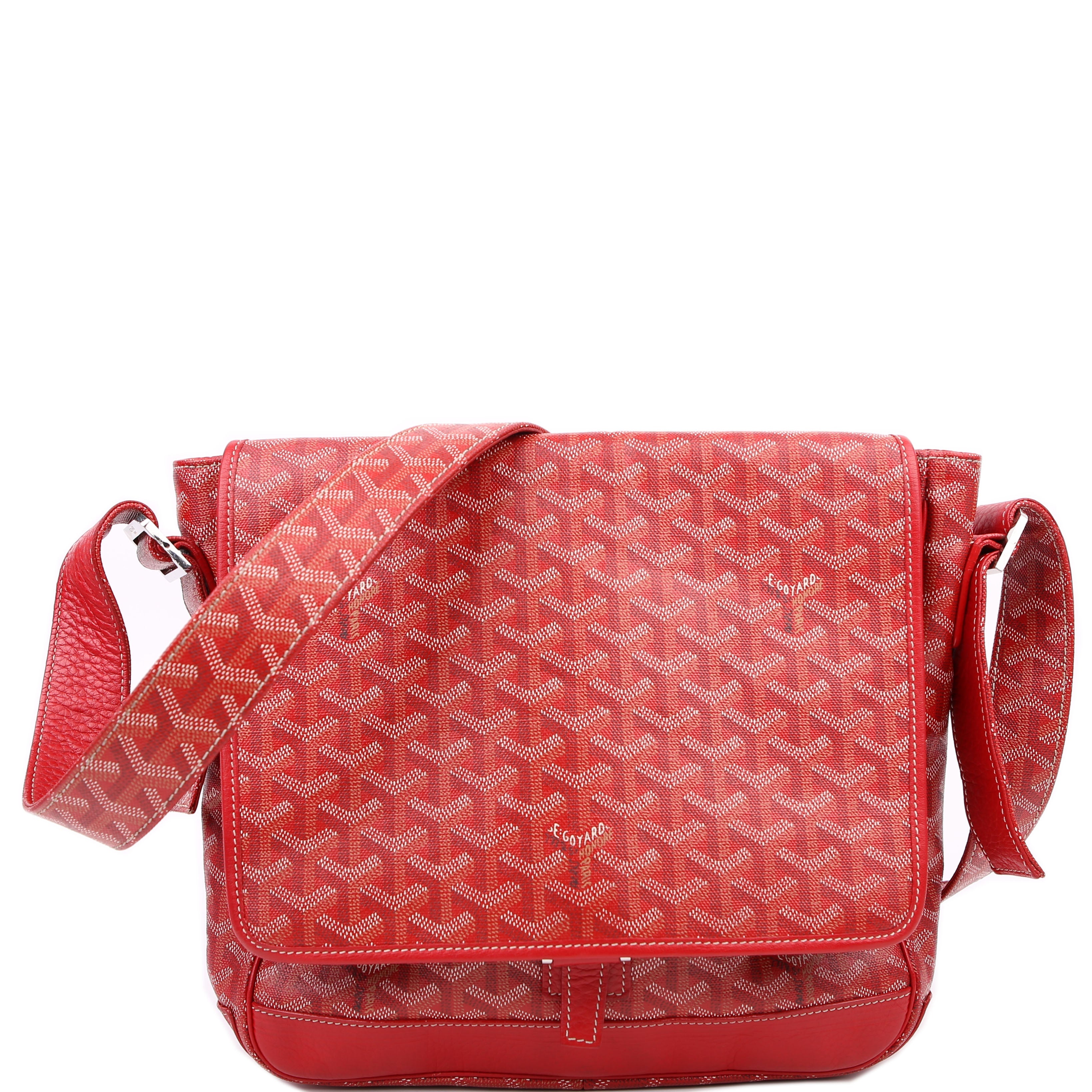 Grand Bleu MM Goyardine Red