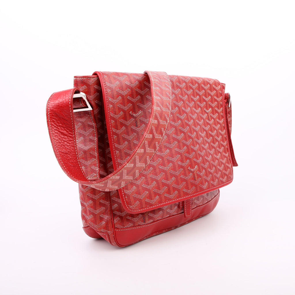 Grand Bleu MM Goyardine Red