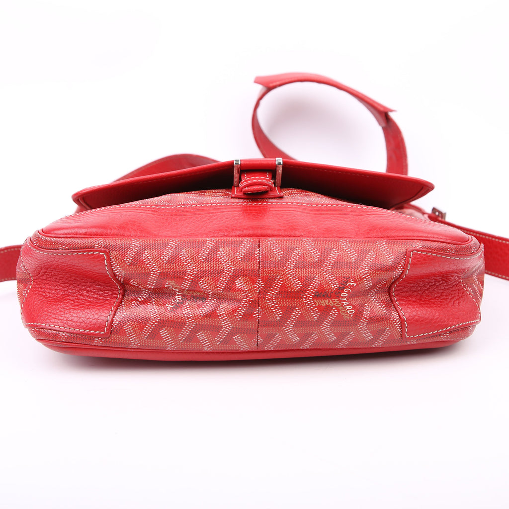 Grand Bleu MM Goyardine Red